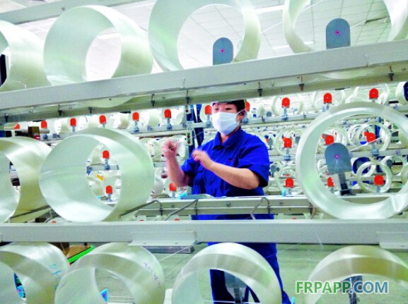泰山玻纖新廠區  工作效率大幅提高-復合材料應用網