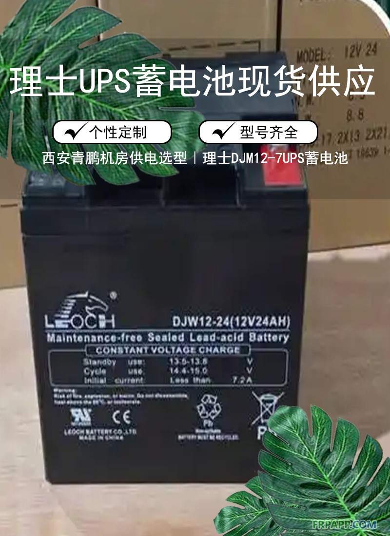 3.陜西工程配套理士DJM12-24鉛酸UPS蓄電池現(xiàn)貨供應(yīng)