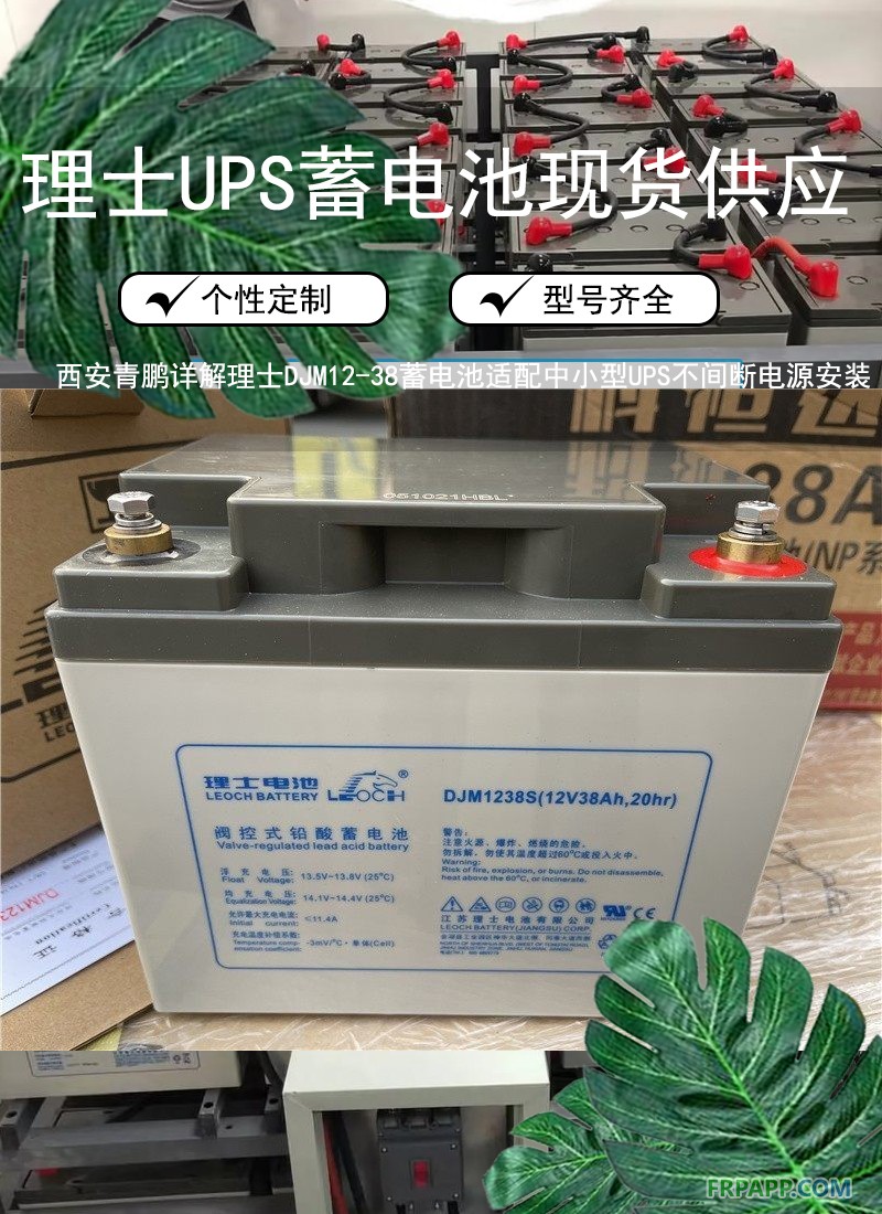 西安理士DJM12-38蓄電池詳解，適配中小型UPS不間斷電源5
