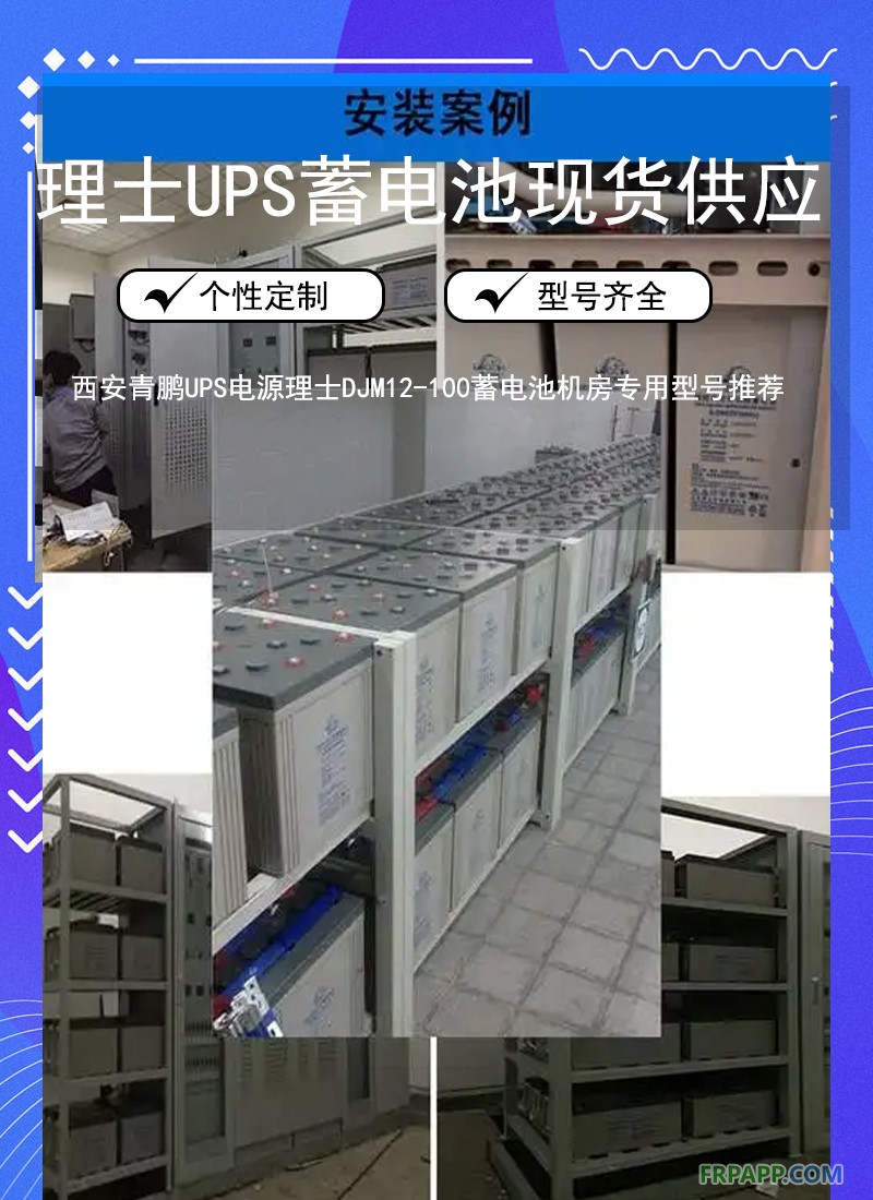 6.西安青鵬UPS電源理士DJM12-100蓄電池機房專用型號推薦5