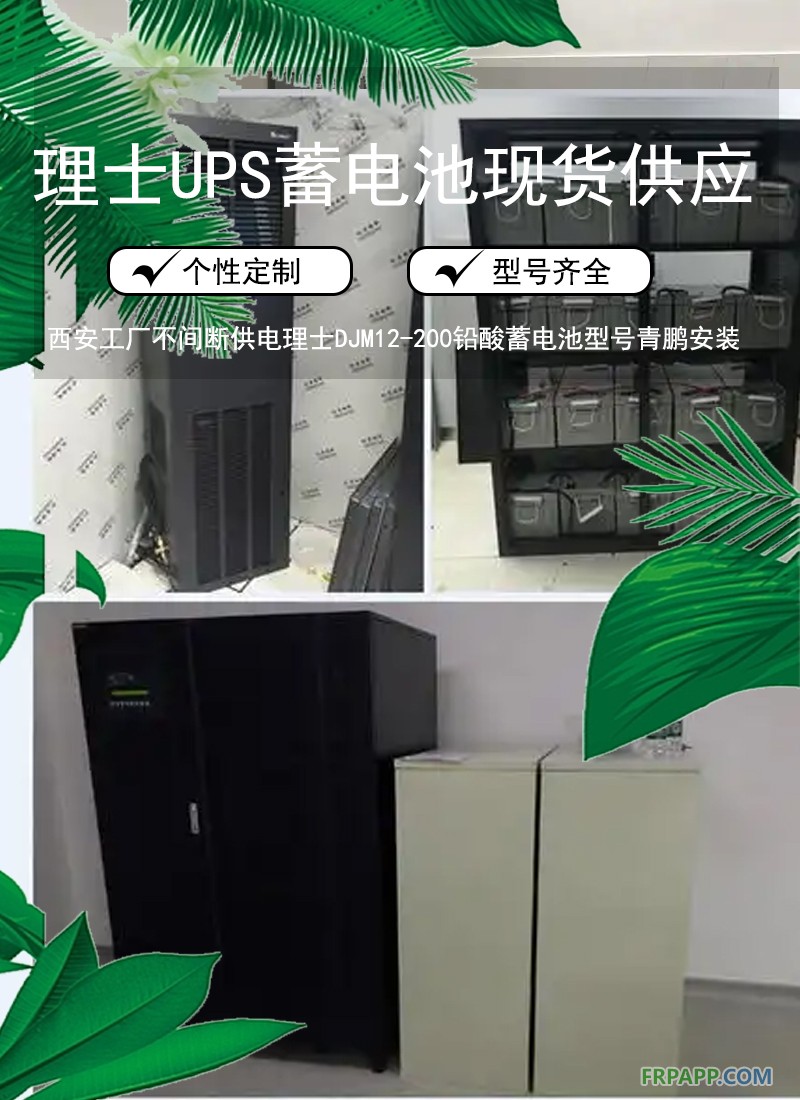 西安工廠不間斷供電理士 DJM12-200 鉛酸蓄電池型號介紹6