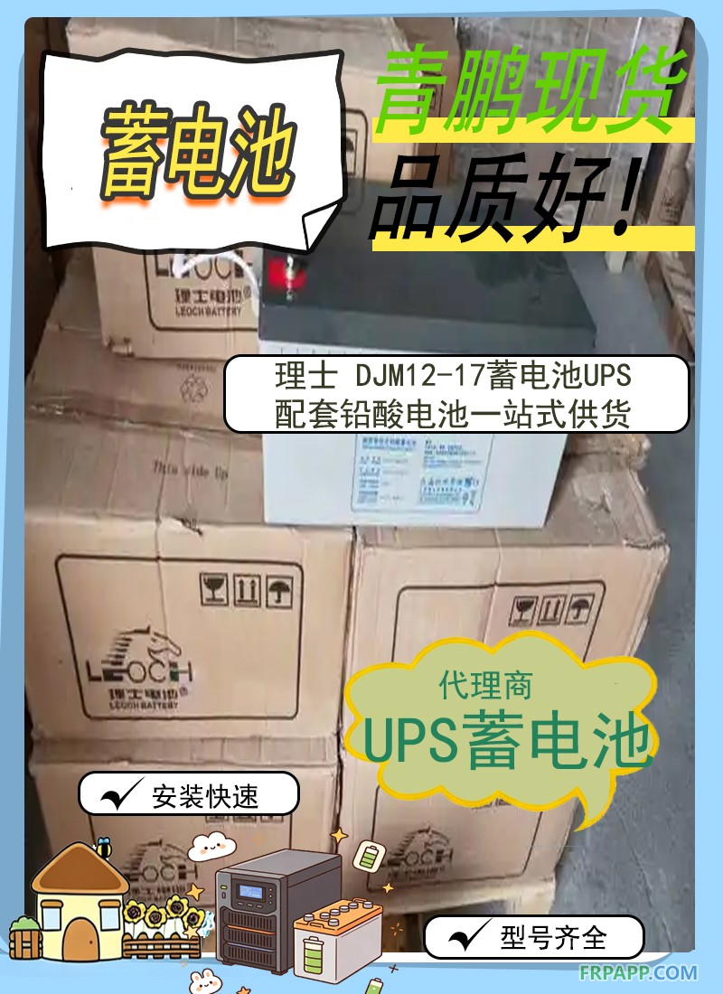 17.理士 DJM12-17 蓄電池｜UPS 配套鉛酸電池 陜西供貨6