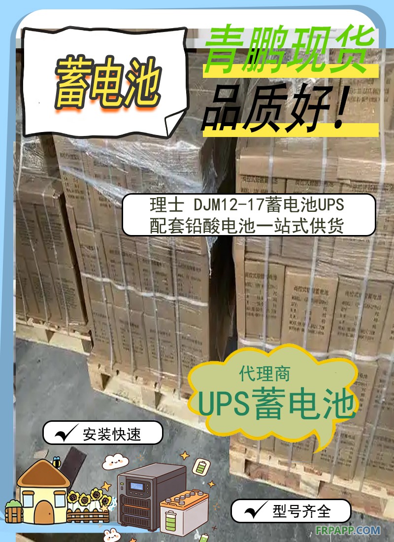 17.理士 DJM12-17 蓄電池｜UPS 配套鉛酸電池 陜西供貨5