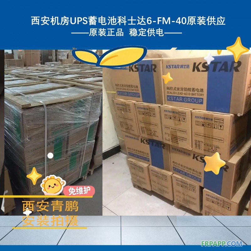 11西安機房UPS蓄電池科士達6-FM-40原裝供應(yīng)2