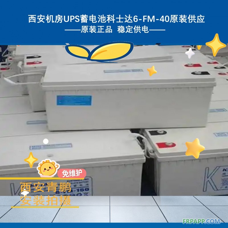 11西安機房UPS蓄電池科士達6-FM-40原裝供應5