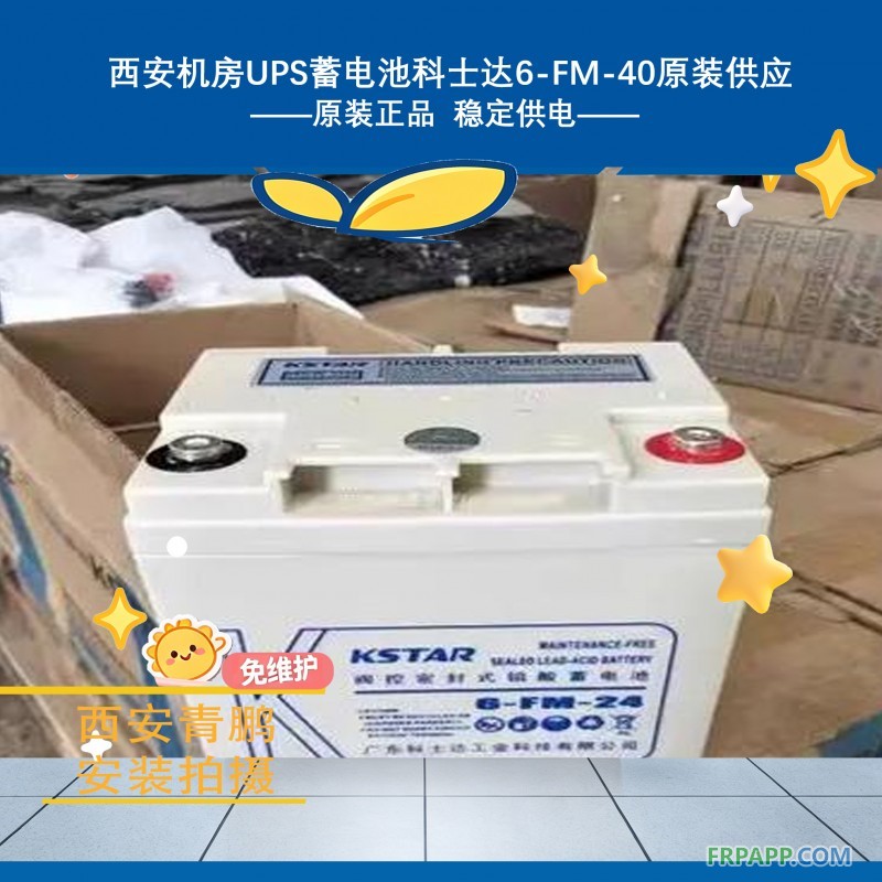 11西安機房UPS蓄電池科士達6-FM-40原裝供應6