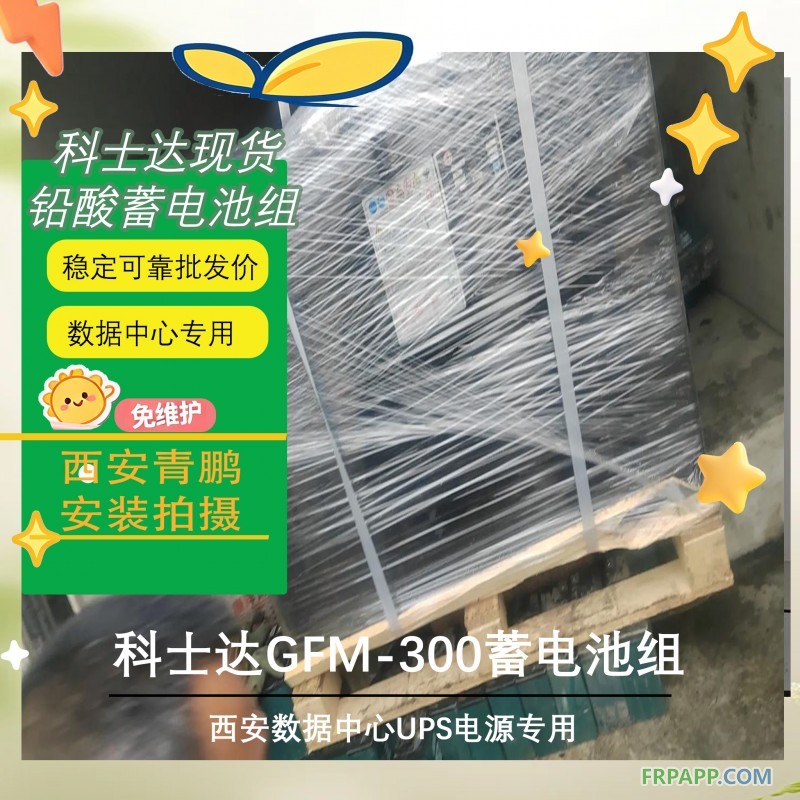 12西安數據中心UPS電源科士達GFM-300蓄電池組5