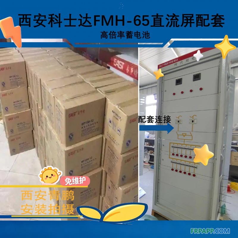 10西安科士達FMH-65高倍率蓄電池直流屏配套6